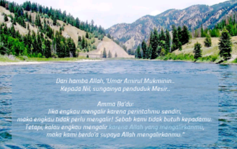 Isi Surat Umar Bin Khattab Untuk Sungai Nil – Dah Tau Ker?!